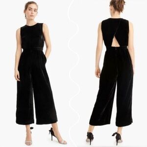J. Crew Black Wide Leg Jumpsuit